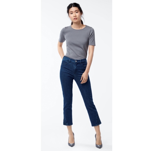 J Brand Bleach Dyed High Rise Skinny Stretch NWT - Picture 9 of 12